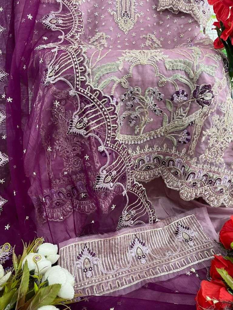 hoor tex OR-19 heavy organza suit 