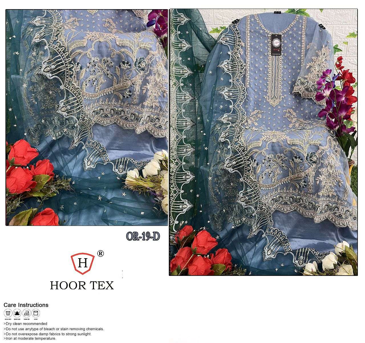 hoor tex OR-19 heavy organza suit 