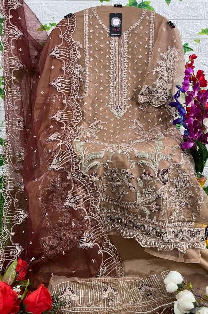 hoor tex OR-19 heavy organza suit 