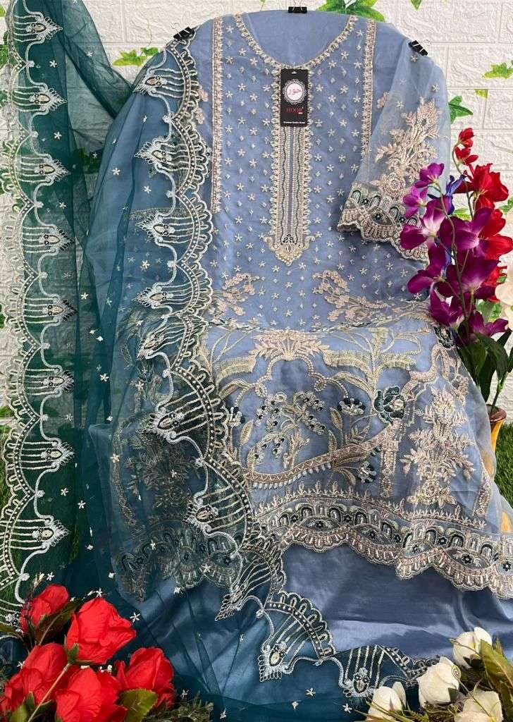 hoor tex OR-19 heavy organza suit 
