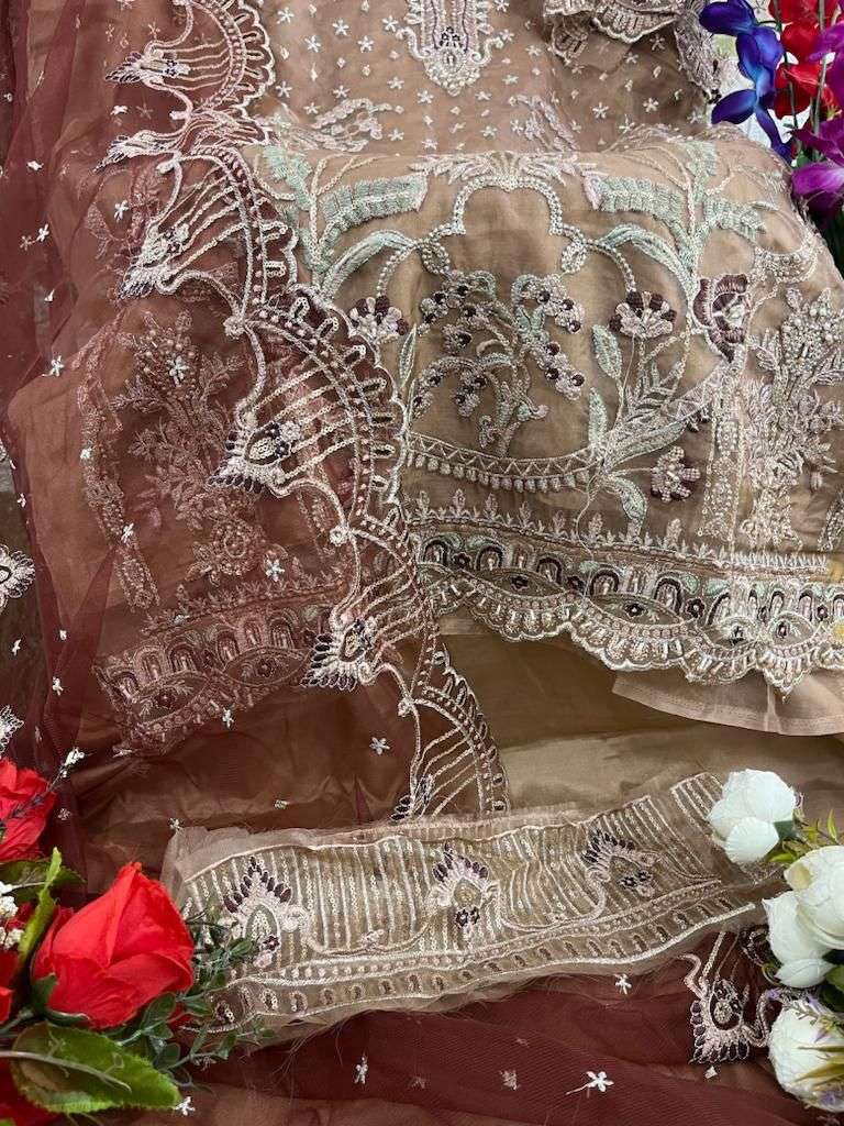 hoor tex OR-19 heavy organza suit 