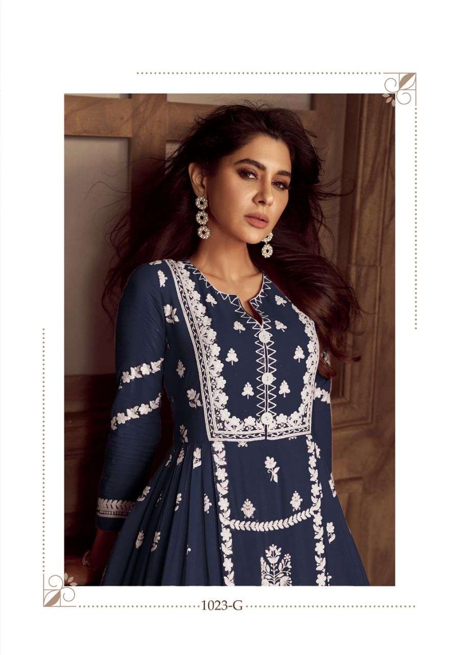 lakhnawi vol 4 dark color designer heavy rayon suit