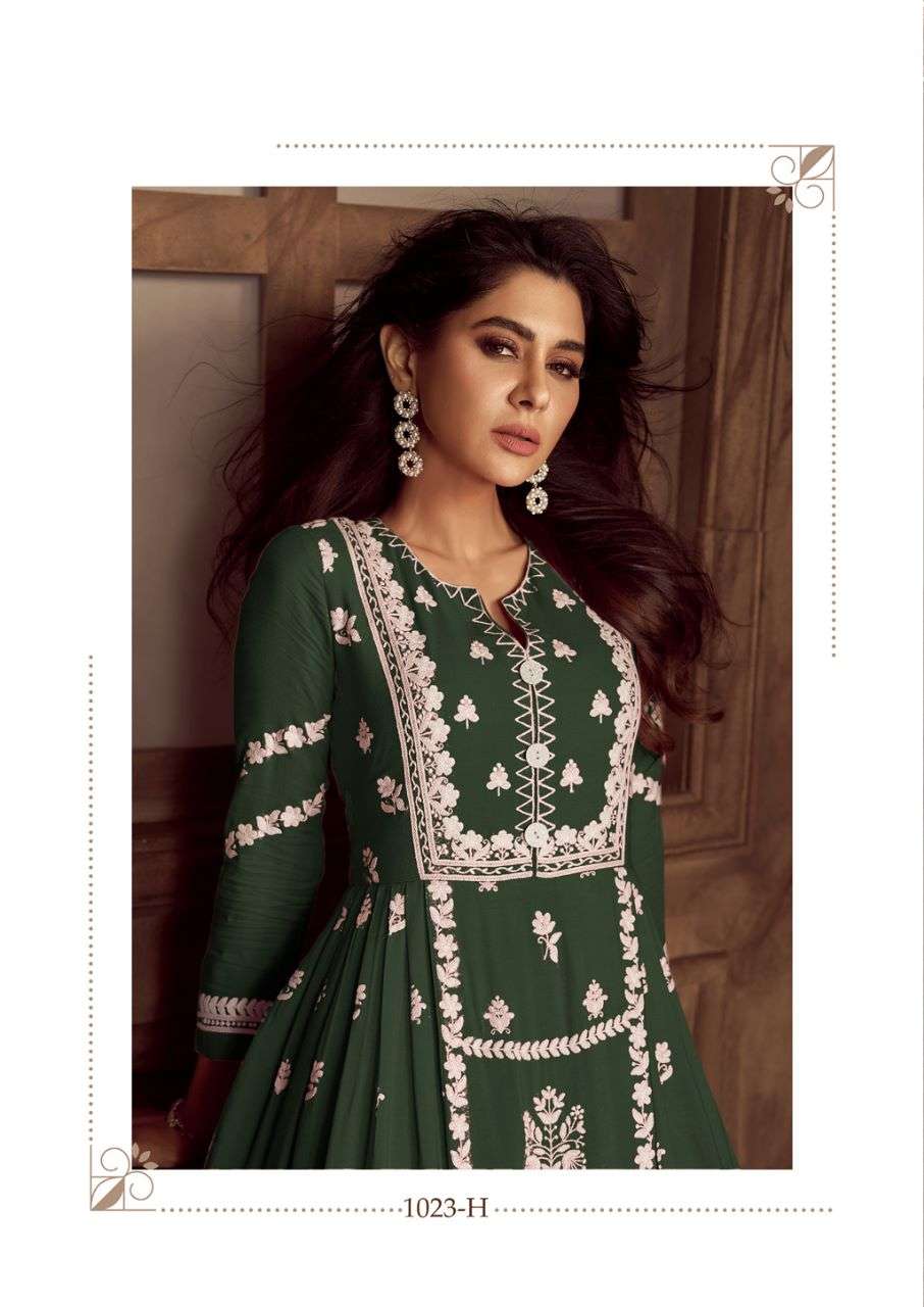lakhnawi vol 4 dark color designer heavy rayon suit
