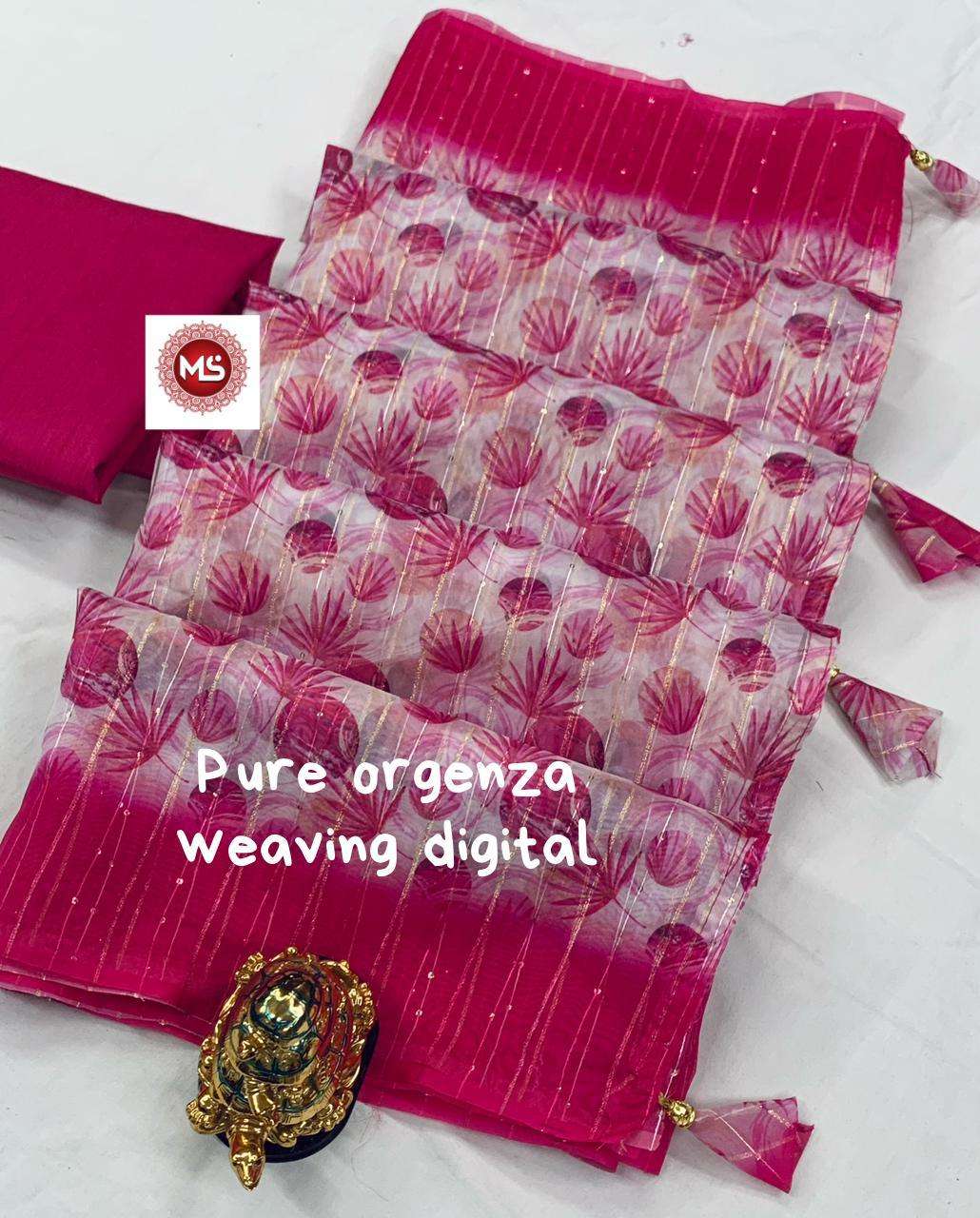 ms brand designer pure soft weaving organza suit 