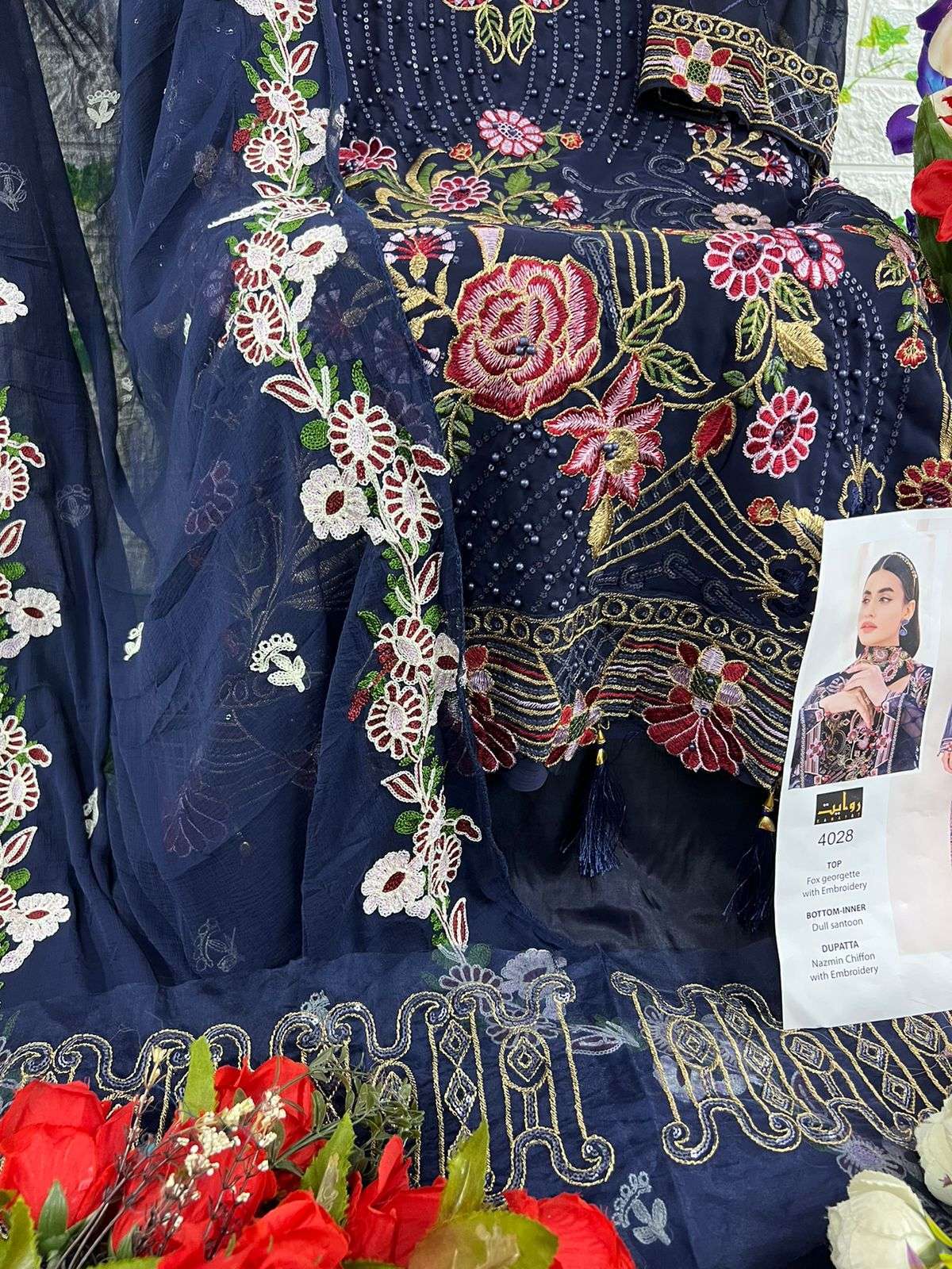 rawayat rangoon colors vol 14 series 4027-4030 faux georgette suit 