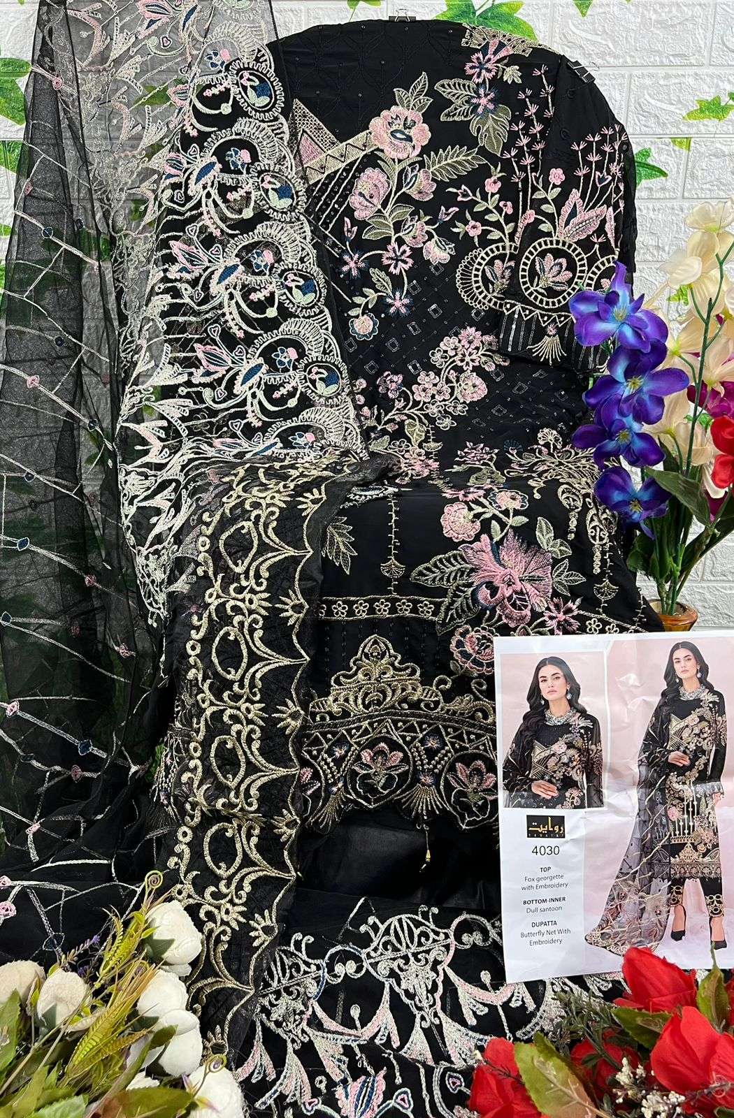 rawayat rangoon colors vol 14 series 4027-4030 faux georgette suit 