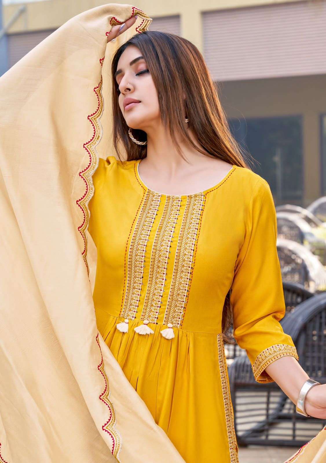 wooglee coral series 1001-1006 Rayon Weaving suit