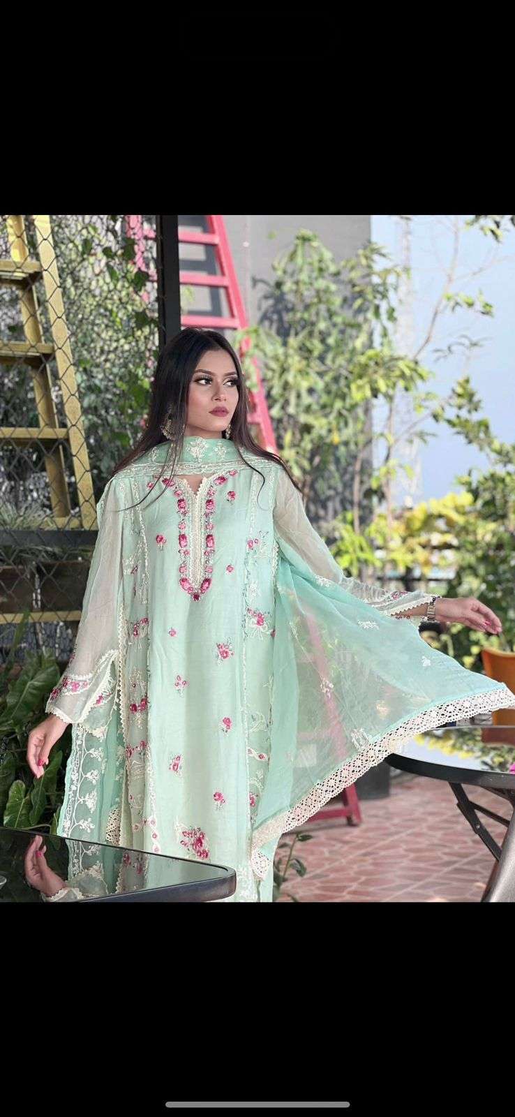 ziaaz designs Noor formals vol 2 214 designer georgette suit 
