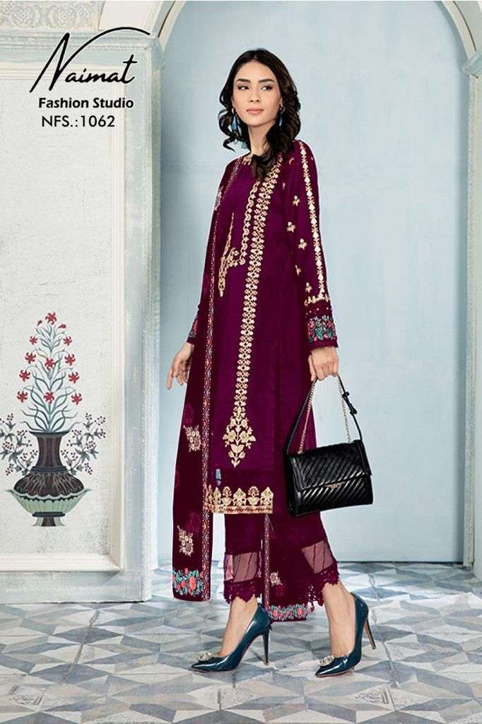 naimat 1062 new color Pure Fox Blooming suit