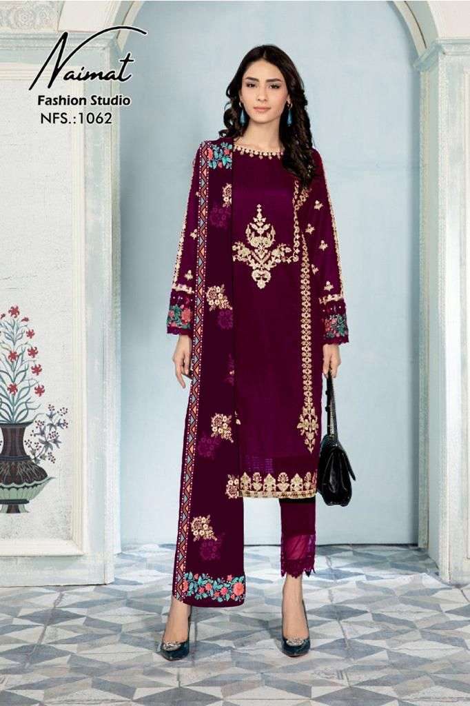 naimat 1062 new color Pure Fox Blooming suit