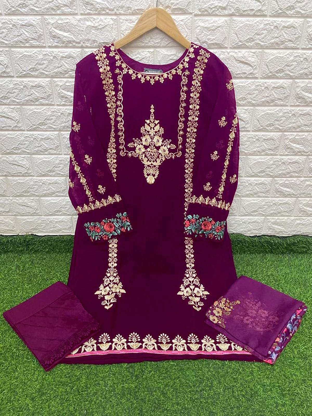 naimat 1062 new color Pure Fox Blooming suit