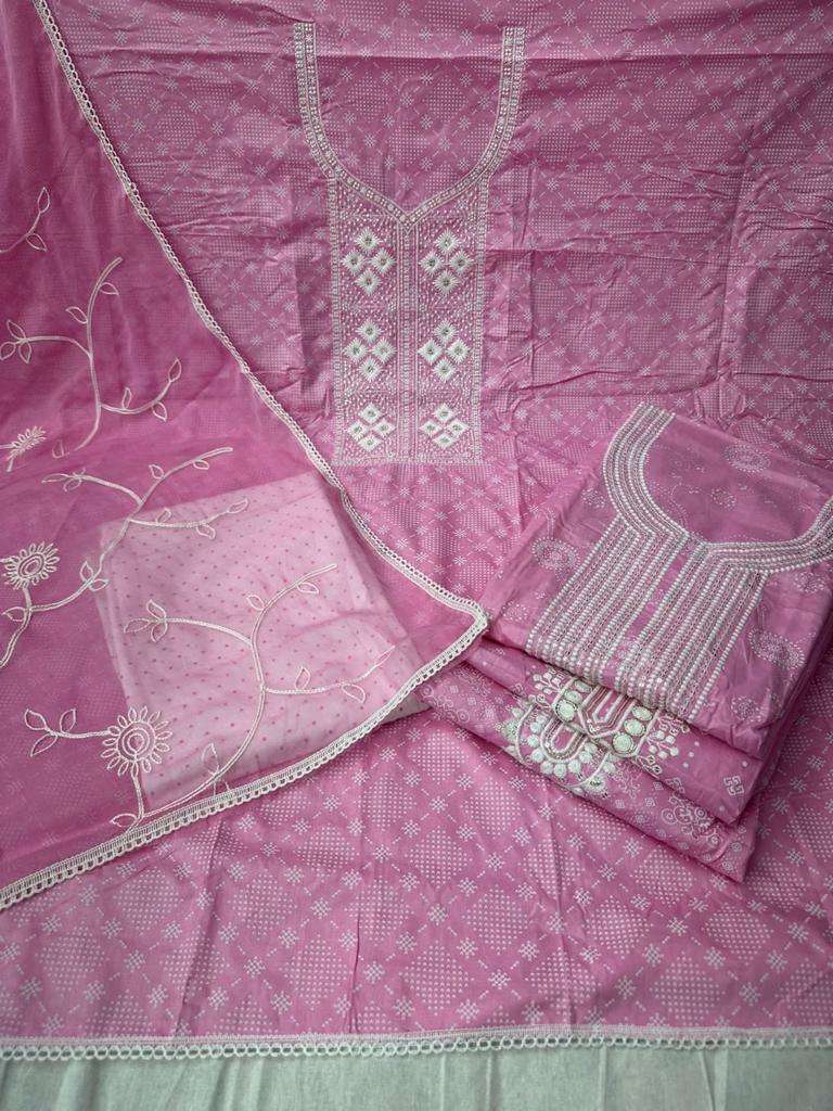 pr magic masala designer work common color special salwar kameez material