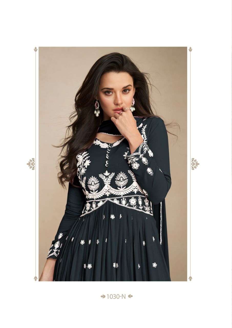 lakhnavi vol 5 dark color designer heavy rayon suit 