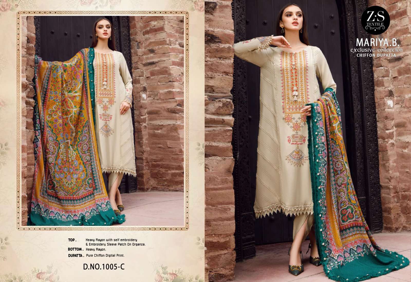 zs textiles 1005 new colors designer heavy rayon suit 