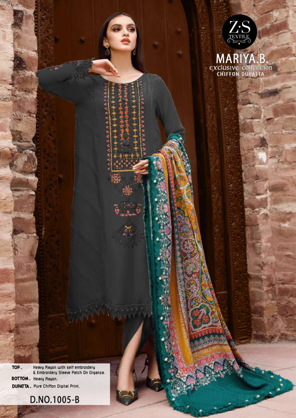 zs textiles 1005 new colors designer heavy rayon suit 