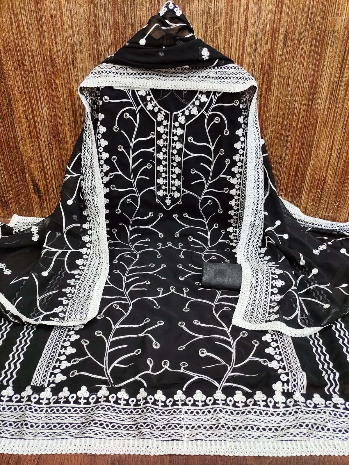 btm designer georgette  non catalog suit 