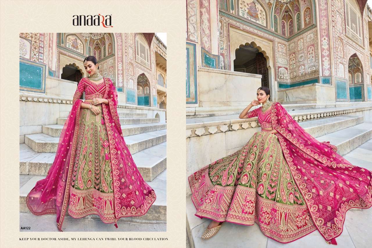 tathastu anaara vol 2 110 series new colors fancy heavy bridal lehenga