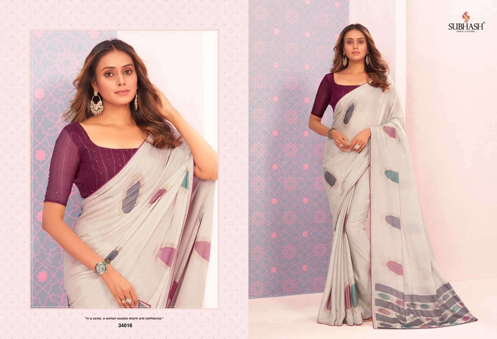 subhash sarees vintage vol 20 series 34001-34021 fancy saree