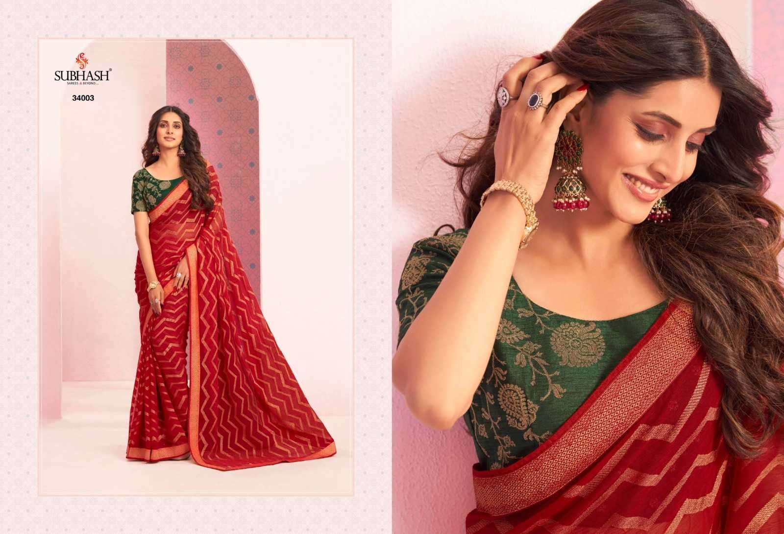subhash sarees vintage vol 20 series 34001-34021 fancy saree