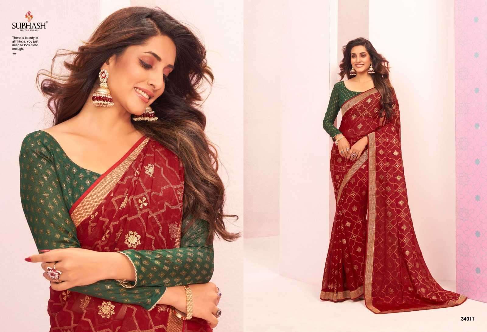 subhash sarees vintage vol 20 series 34001-34021 fancy saree