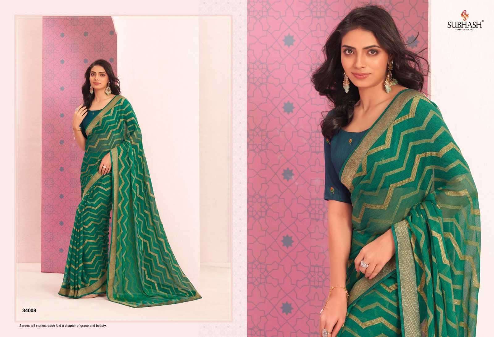 subhash sarees vintage vol 20 series 34001-34021 fancy saree