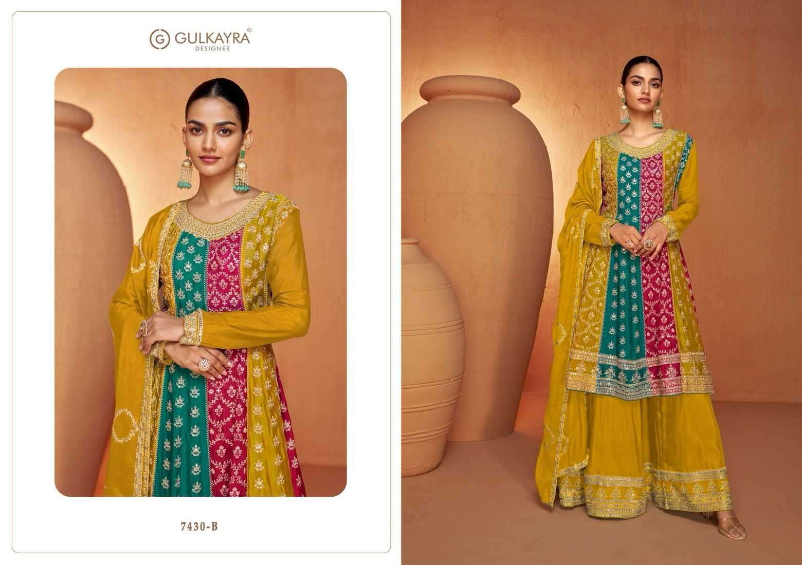 gulkayra ruhi 7430 colors Real Chinon suit