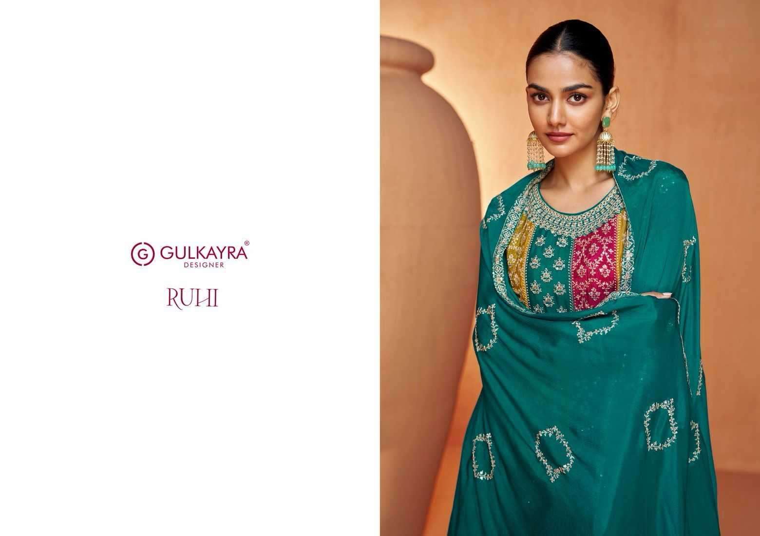 gulkayra ruhi 7430 colors Real Chinon suit