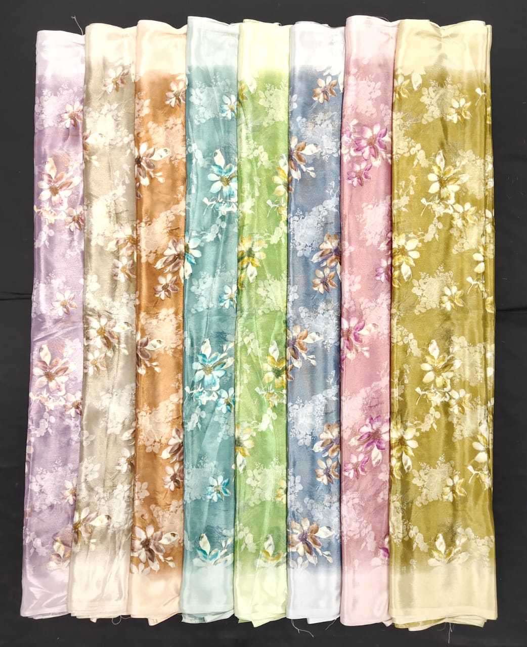 pr turkey bright coral silk amazing fancy sarees wholesaler