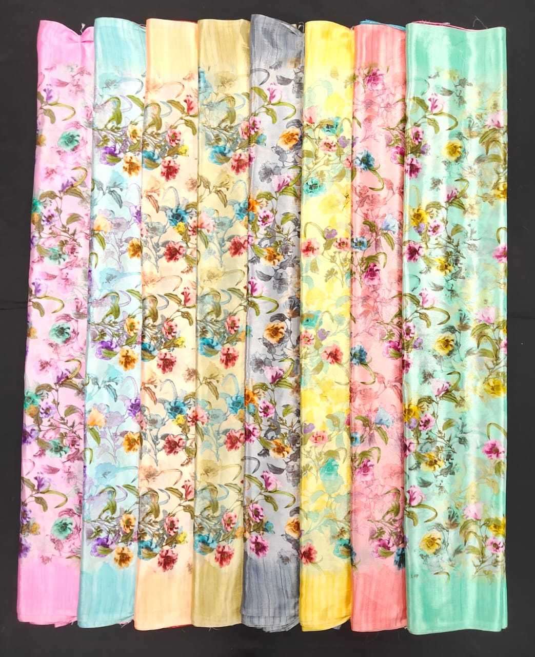 pr turkey bright coral silk amazing fancy sarees wholesaler