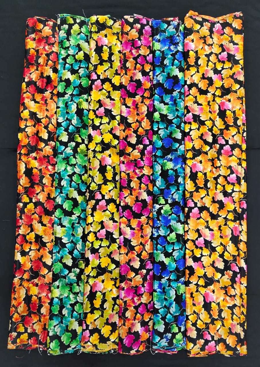 pr turkey bright coral silk amazing fancy sarees wholesaler