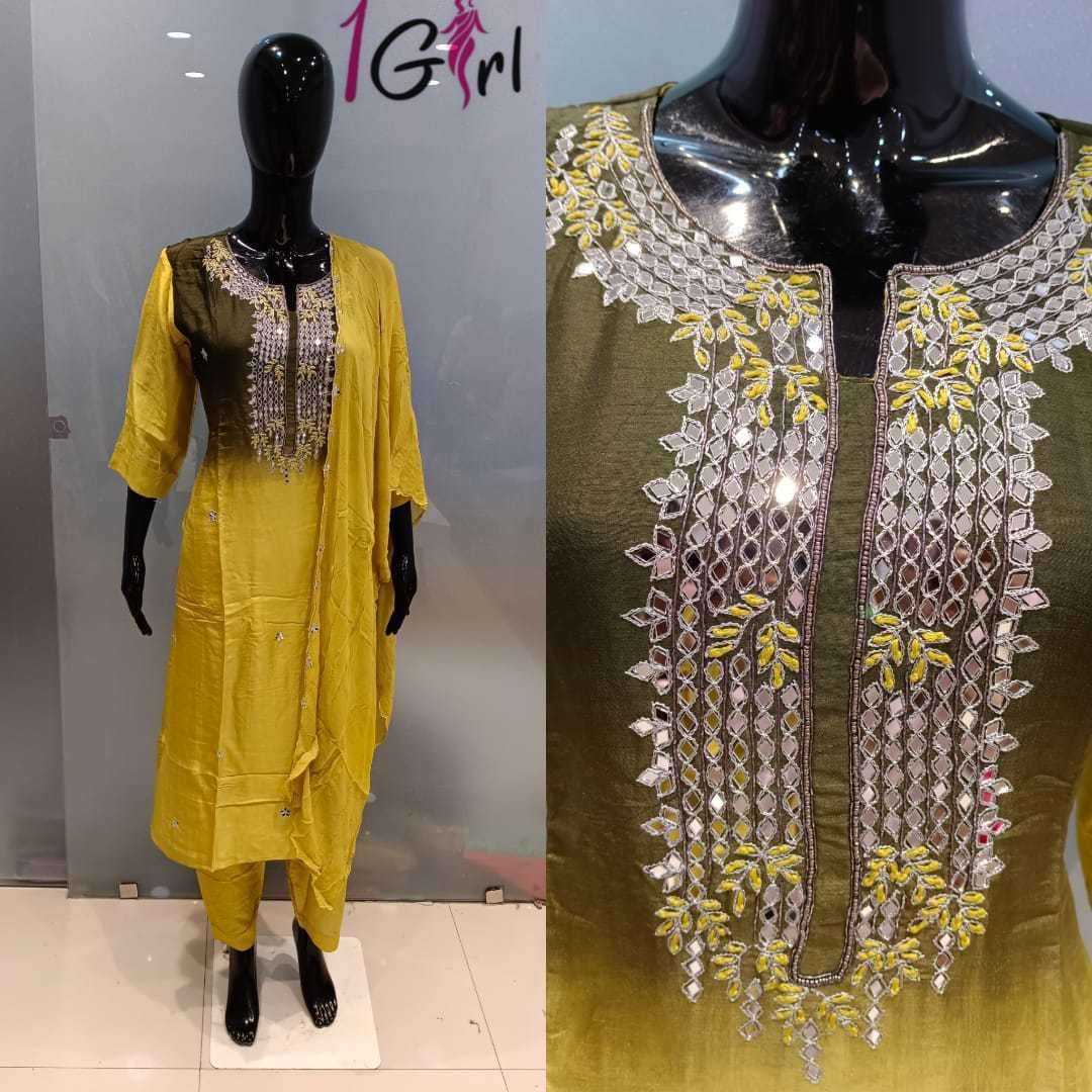 stree lifestyle 14011 color dola silk suit 