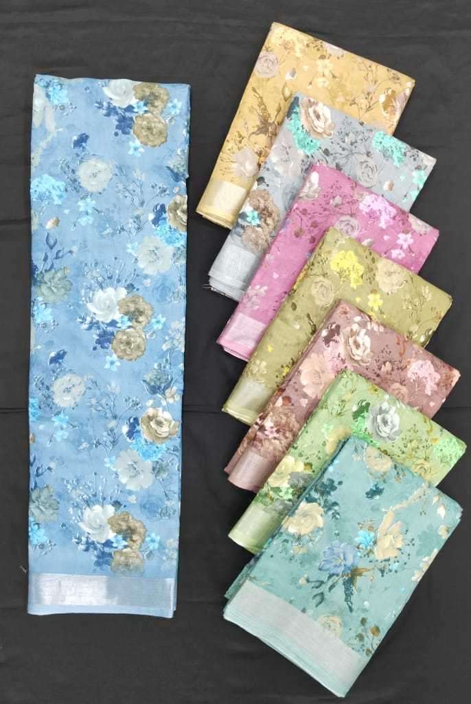 pr 1133 linan special beautiful color matching sarees collection