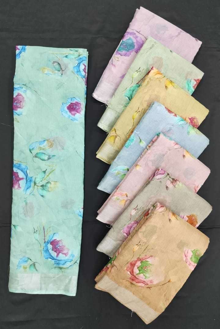 pr linan special beautiful color matching sarees wholesaler