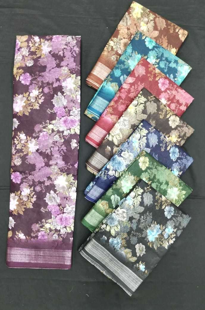 pr linan special beautiful color matching sarees wholesaler