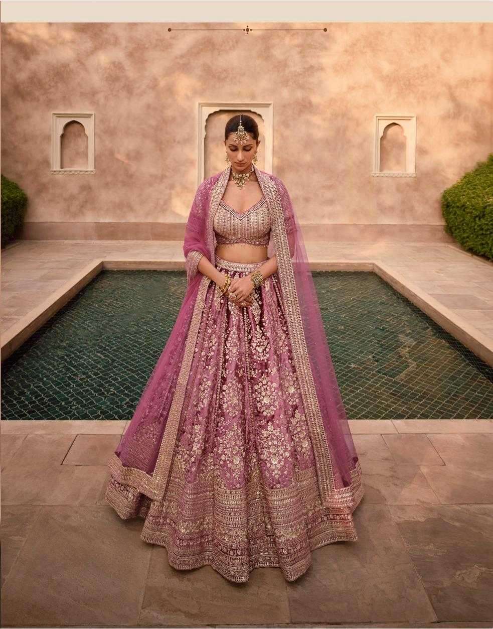 sayuri heritage series 5382-5384 pure viscose lycra lehenga