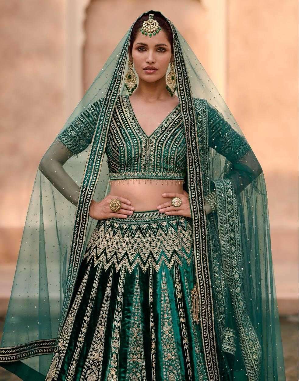 sayuri heritage series 5382-5384 pure viscose lycra lehenga