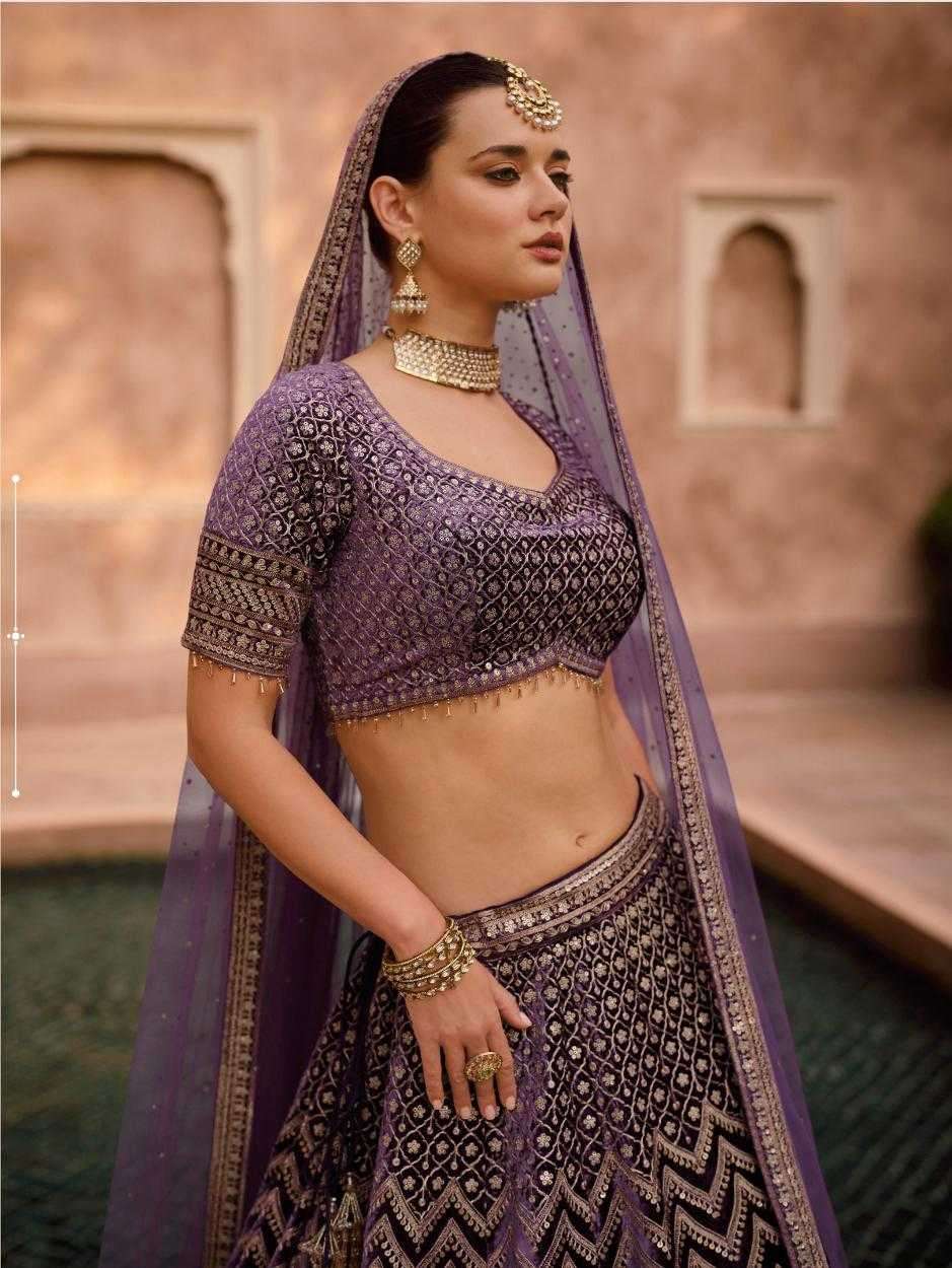 sayuri heritage series 5382-5384 pure viscose lycra lehenga