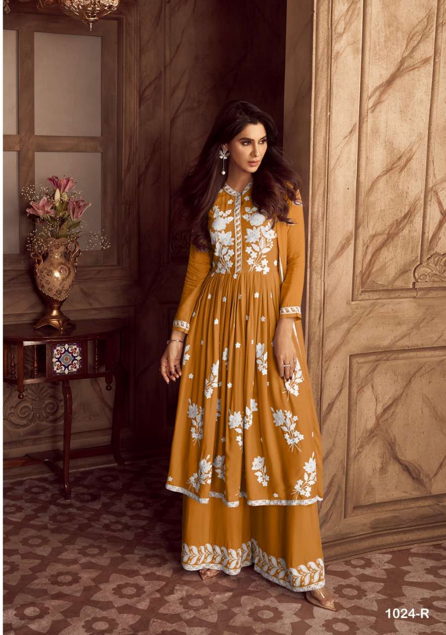 lakhnavi vol 4 new color designer heavy rayon kurti 