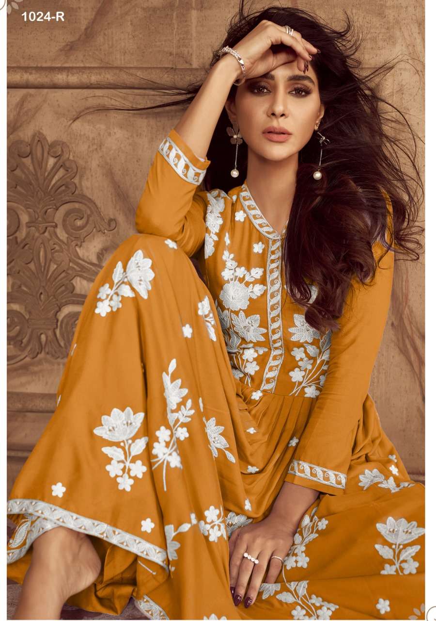 lakhnavi vol 4 new color designer heavy rayon kurti 