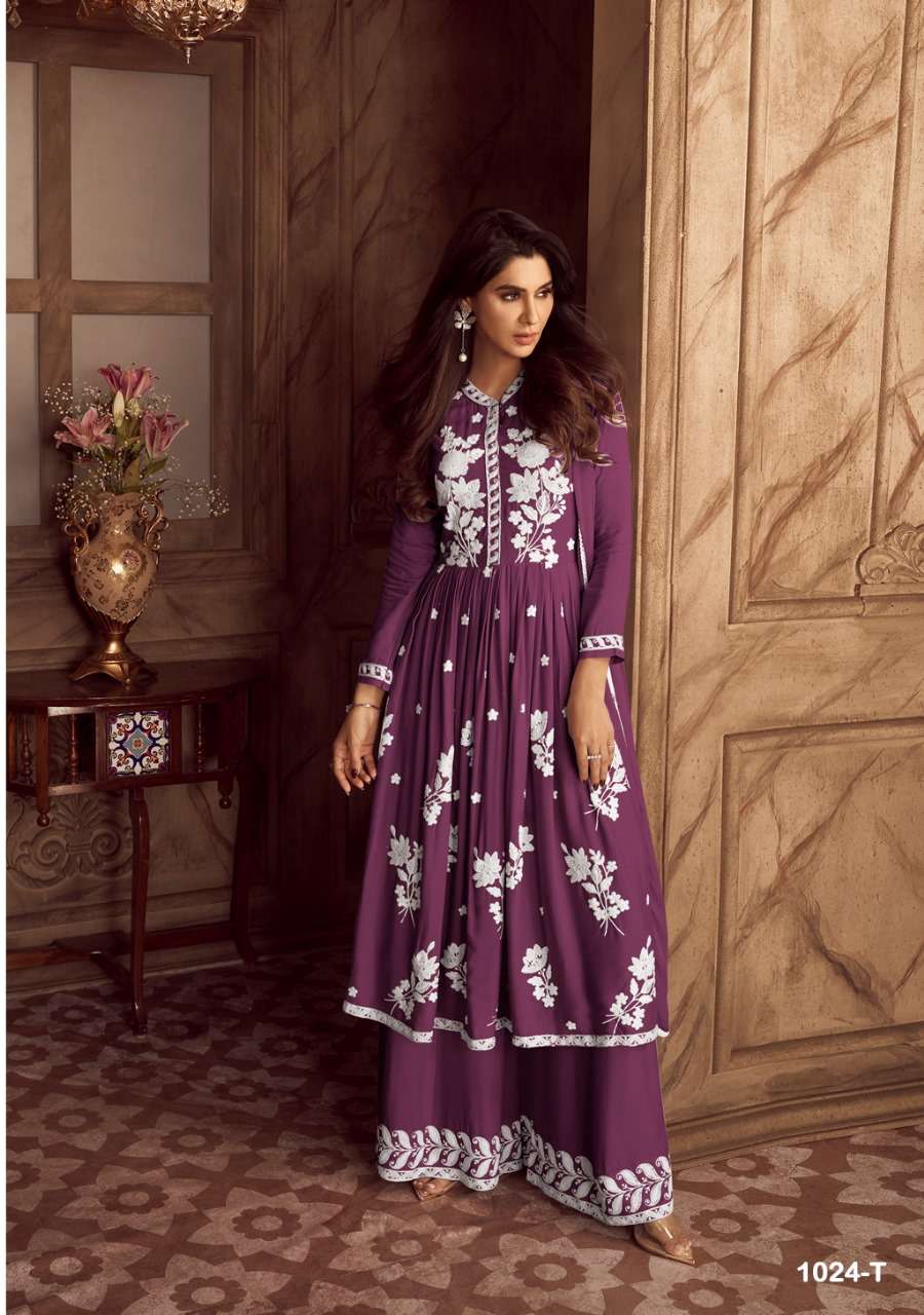 lakhnavi vol 4 new color designer heavy rayon kurti 