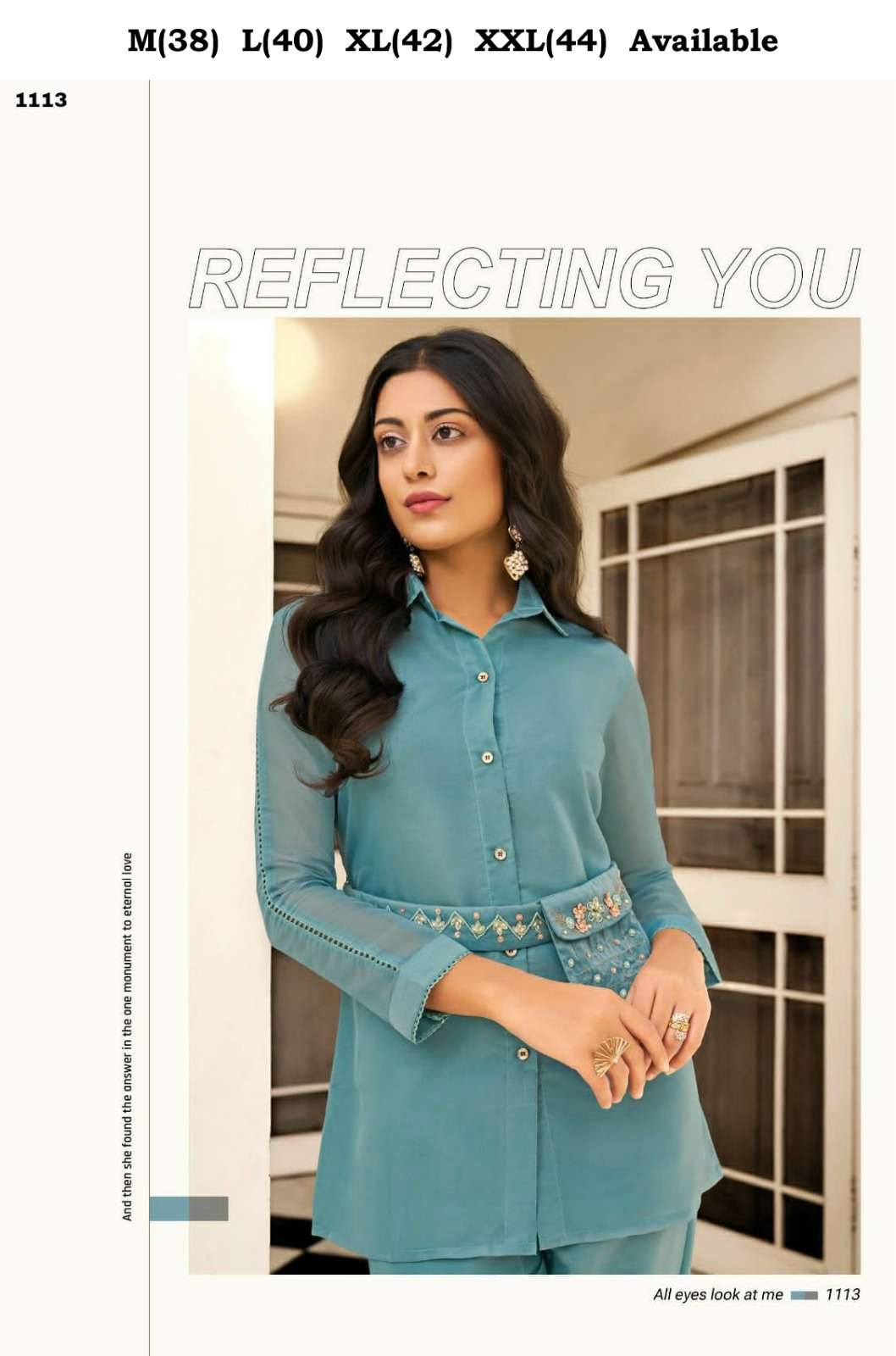 marbels-4 designer Pure Handwork on Viscose Organza premium co-ord sets