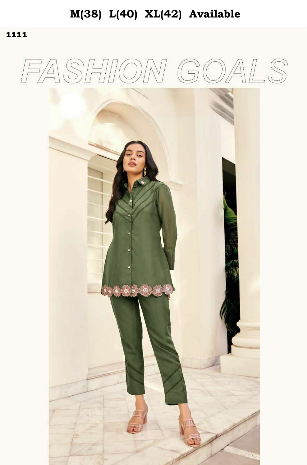 marbels-4 designer Pure Handwork on Viscose Organza premium co-ord sets