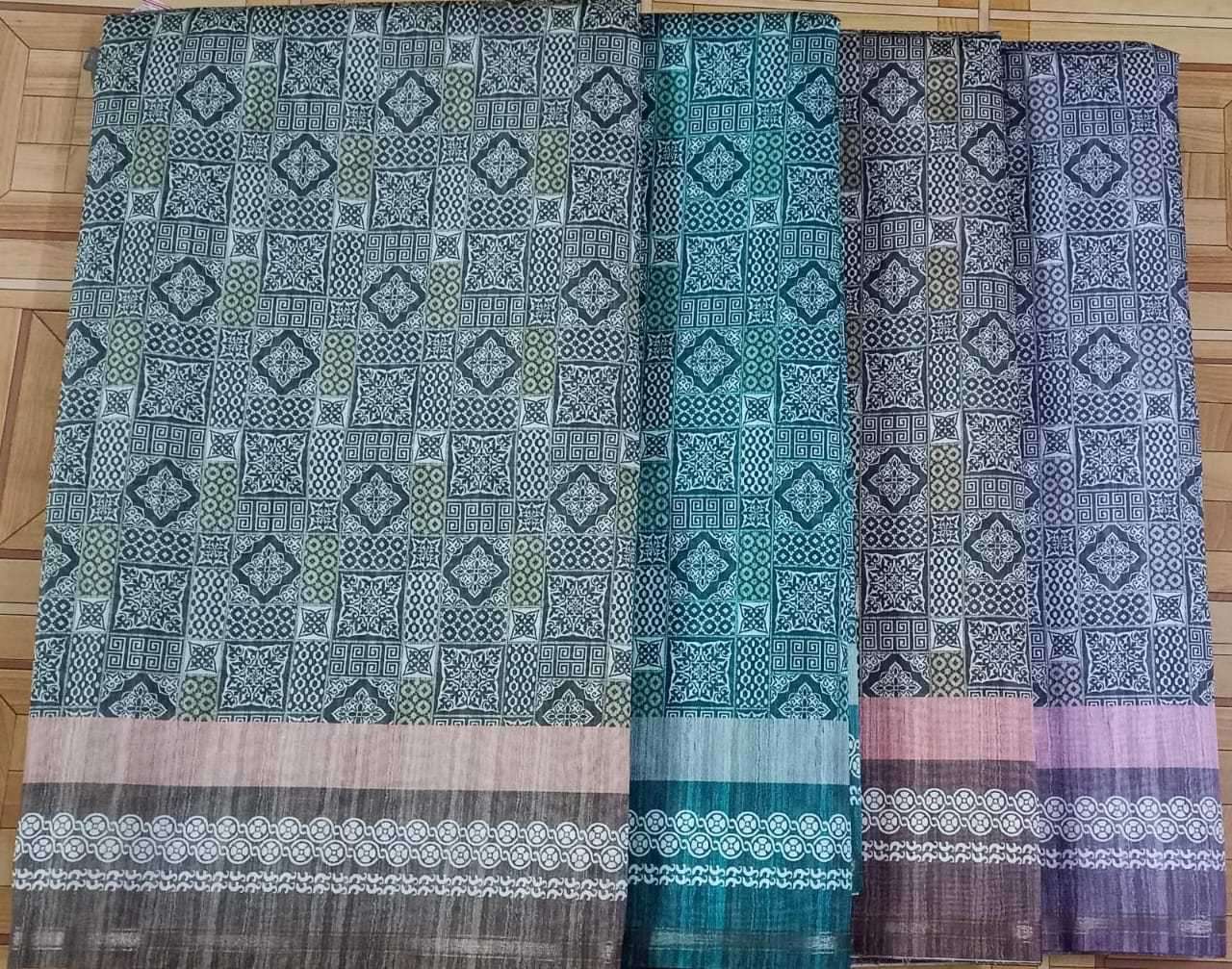 pr 1033 katki jari boder casual wear color matching sarees 