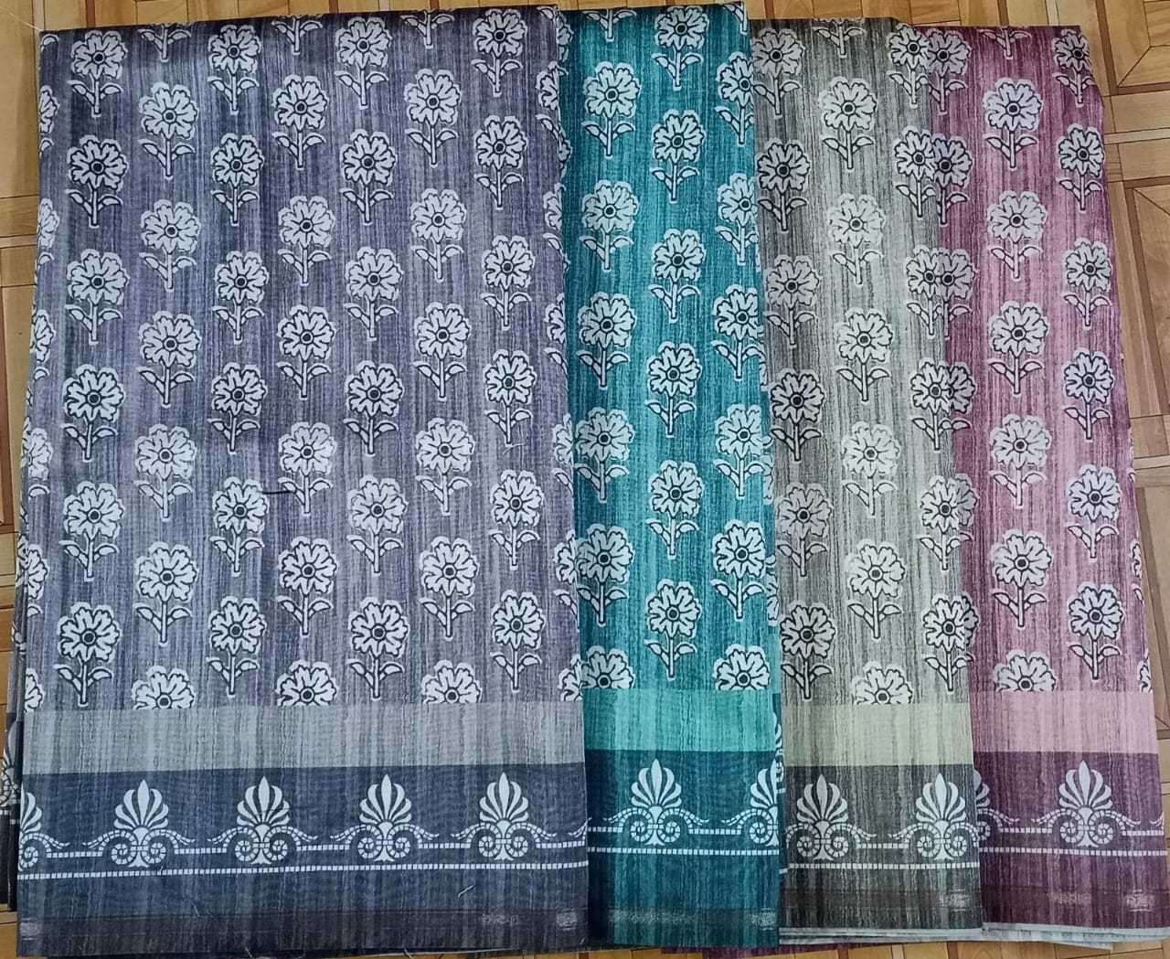 pr 1033 katki jari boder casual wear color matching sarees 