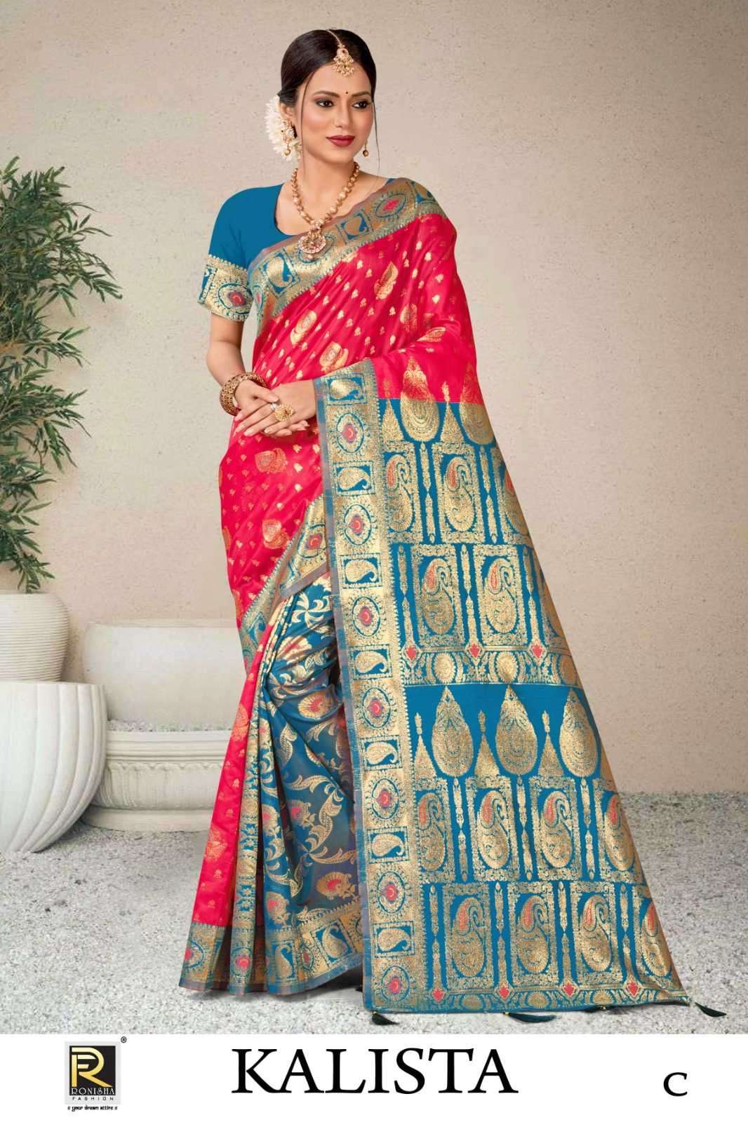 ranjna saree kalista banarasi silk saree