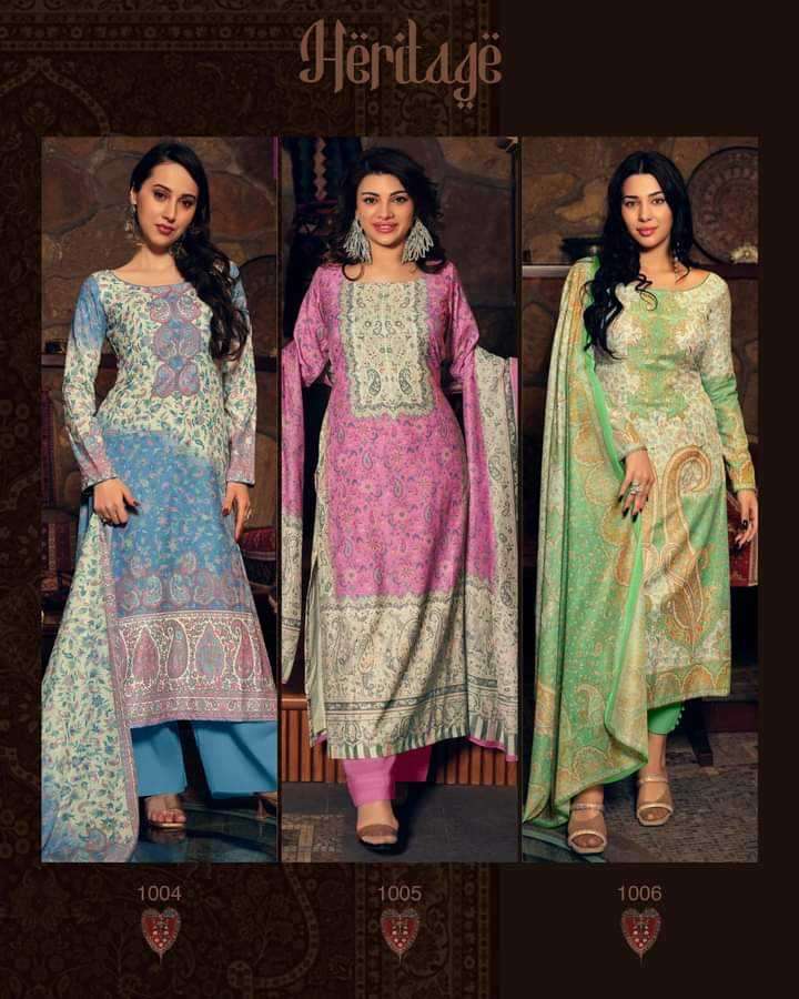 fida heritage series 1001-1006 cotton suit 