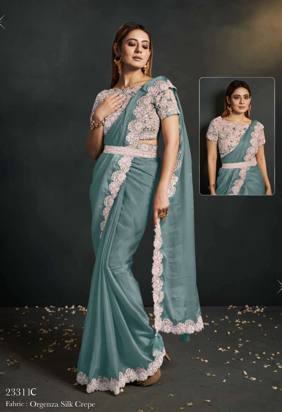 mahotsav mohmanthan 23300 new addition color silk saree