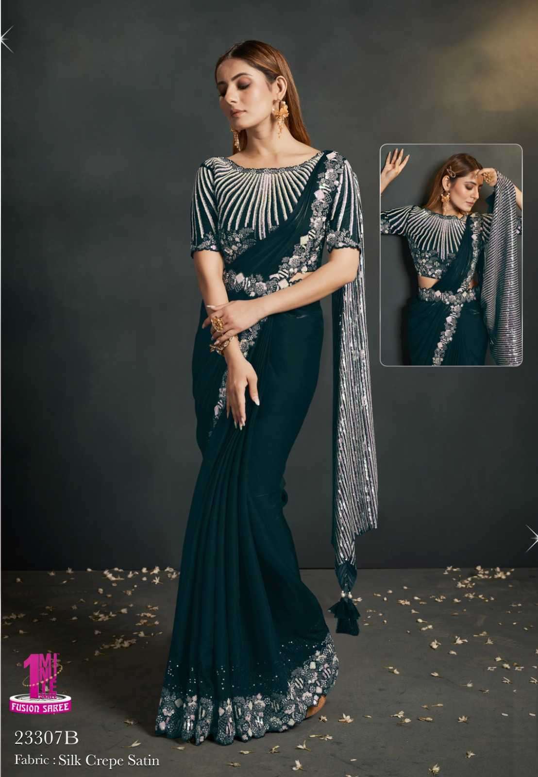 mahotsav mohmanthan 23300 new addition color silk saree