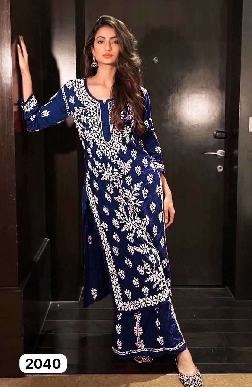 pr rasili nx readymade elegant embroidery work kurti pant plus sizes