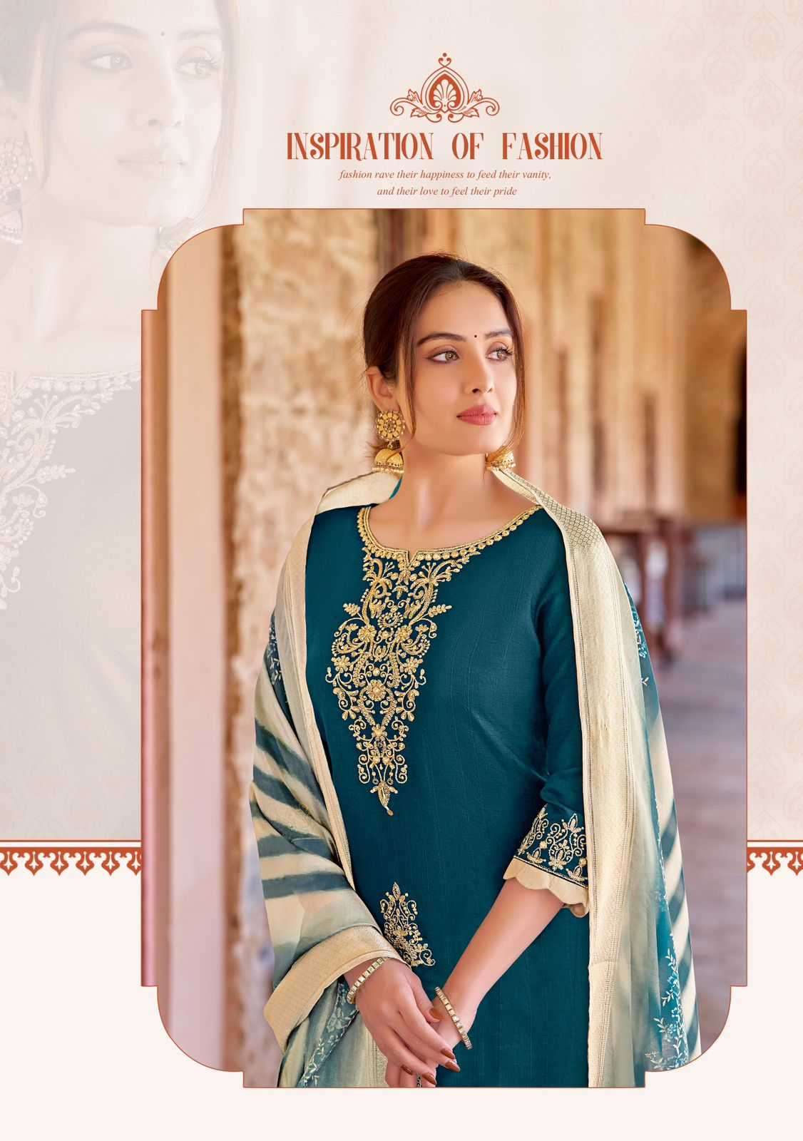 kadlee heritage series 3001-3006 Viscose Weaving readymade suit 